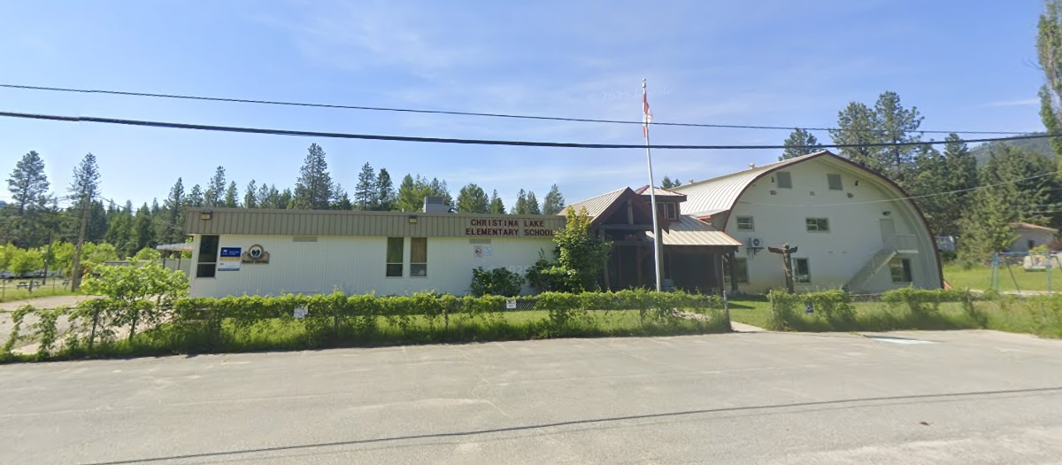Christina Lake Elementary tennis courts